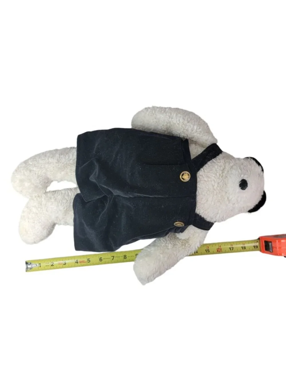 Woof & Poof Polar Bear Plush White 19